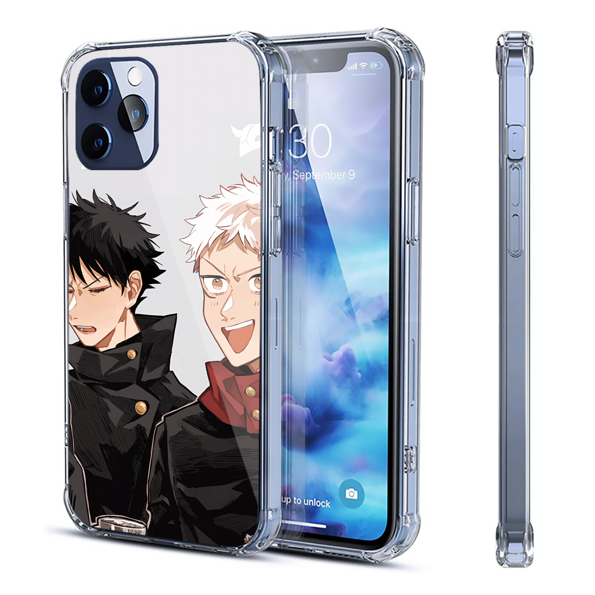 （画像用） SPY×FAMILY间谍家家酒 【iPhone 12シリーズ対応】透明スマホケース（クリアソフトケース）